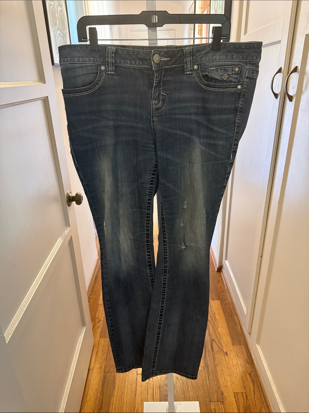 Harley-Davidson Women’s Dark Blue Boot Cut Jeans